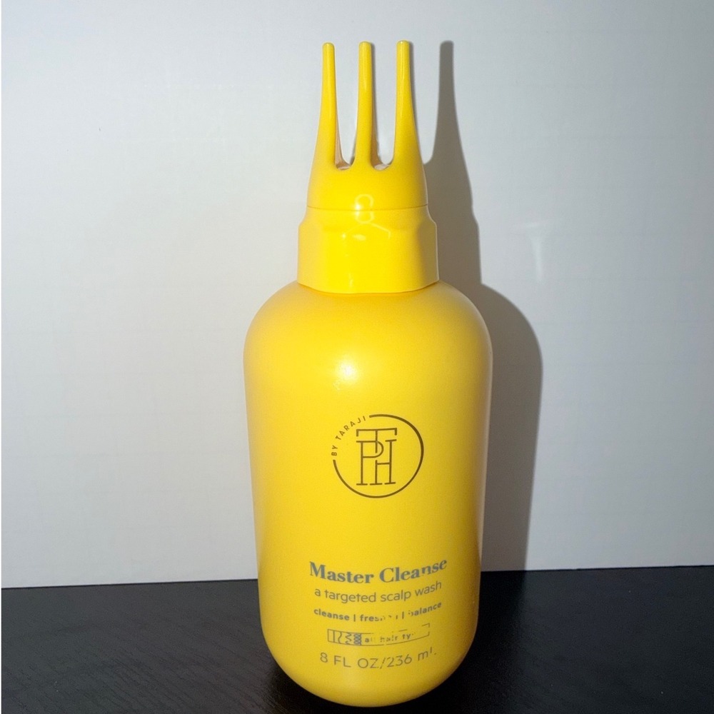 TPH by Taraji Master Cleanse Targeted Scalp Wash 8oz Yellow Bottle Tri-Touch Tip